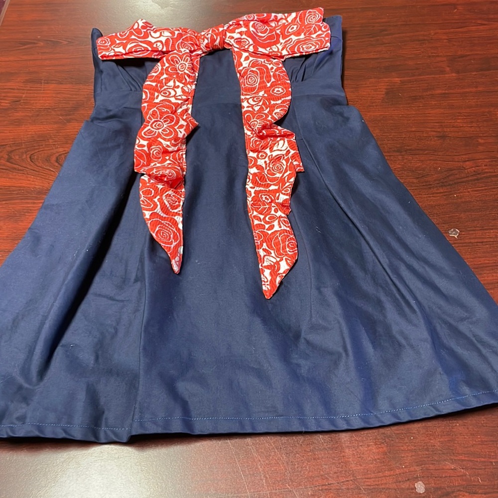 Auburn game day dress size small strapless